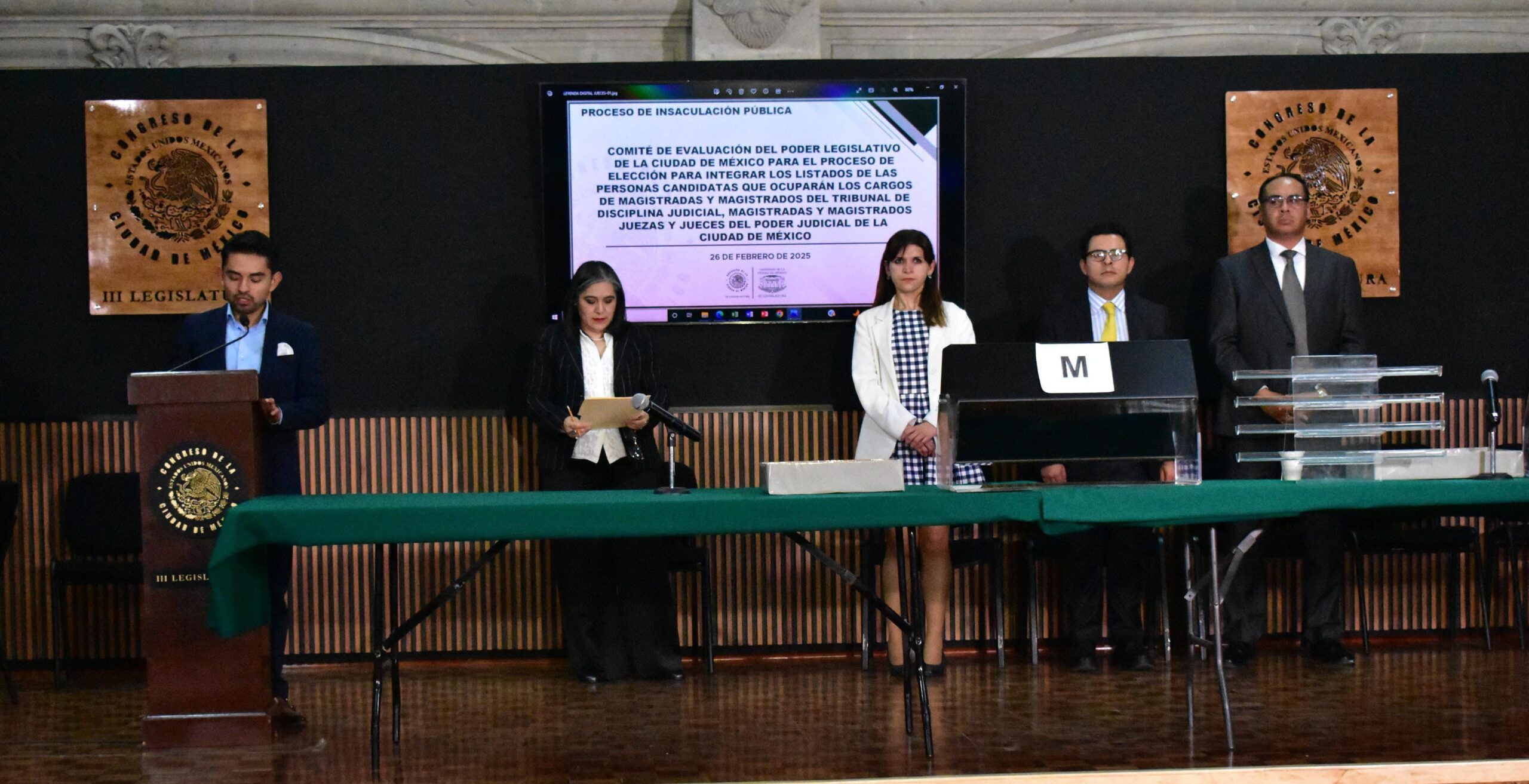 Congreso de la CDMX Inicia Proceso de Insaculación para Jueces y Magistrados