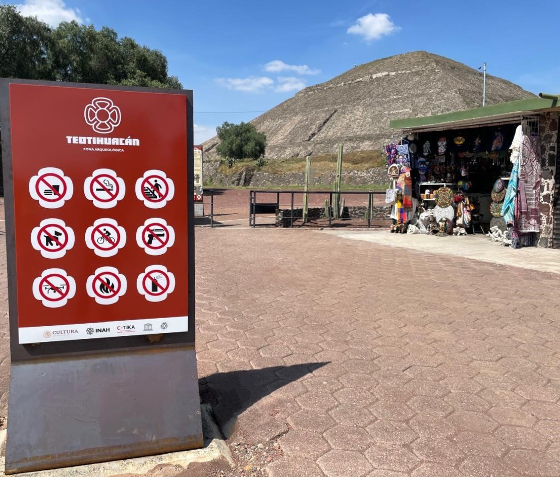 Teotihuacan se moderniza: nueva señalética mejora orientación y resalta su riqueza histórica