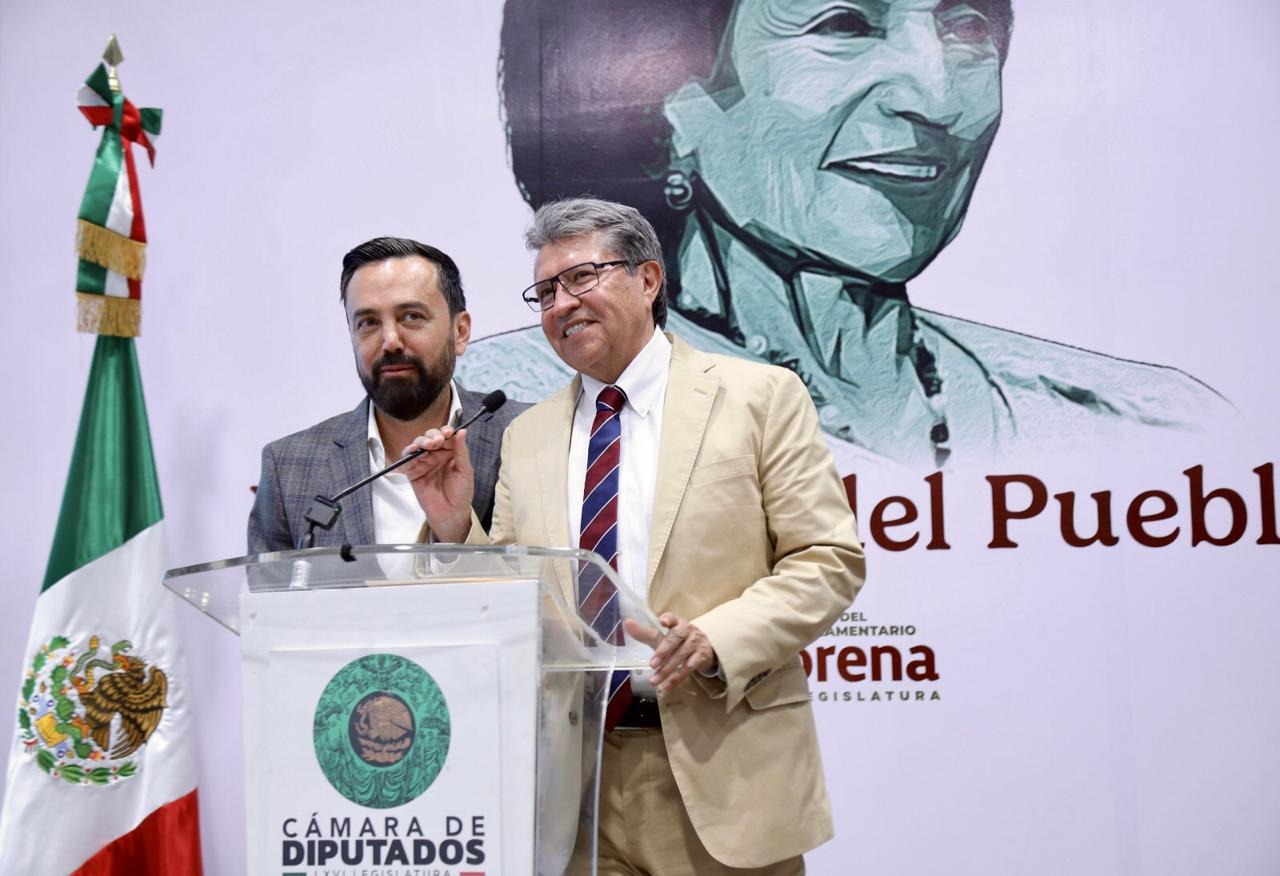 Ricardo Monreal refuerza unidad legislativa y reconoce al Papa León XIV