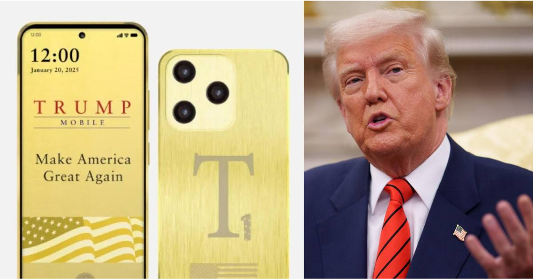 ¿Un iPhone versión Trump? Así es el nuevo celular dorado de los Trump