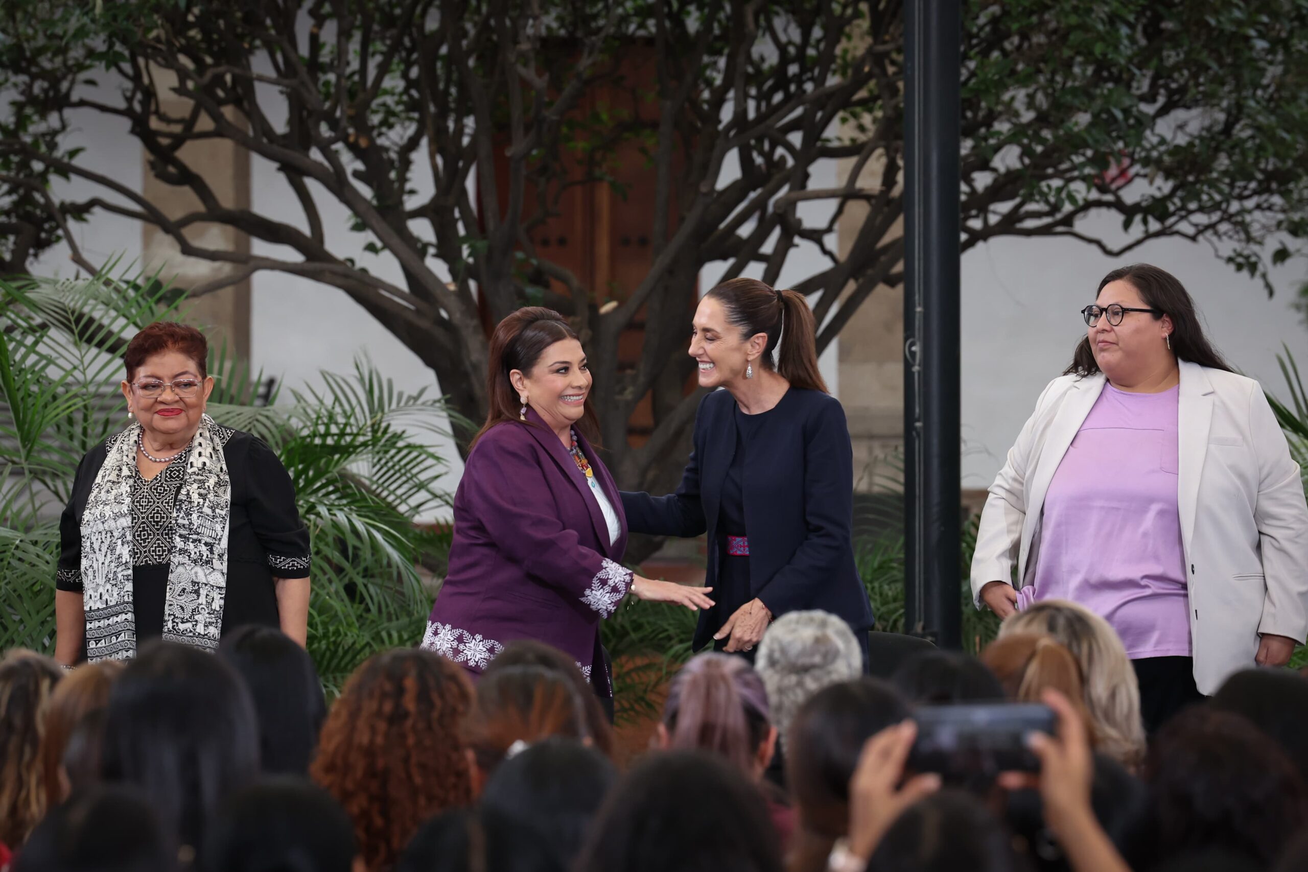 Por una vida sin violencia: Clara Brugada y Claudia Sheinbaum lanzan estrategia nacional de apoyo legal a mujeres