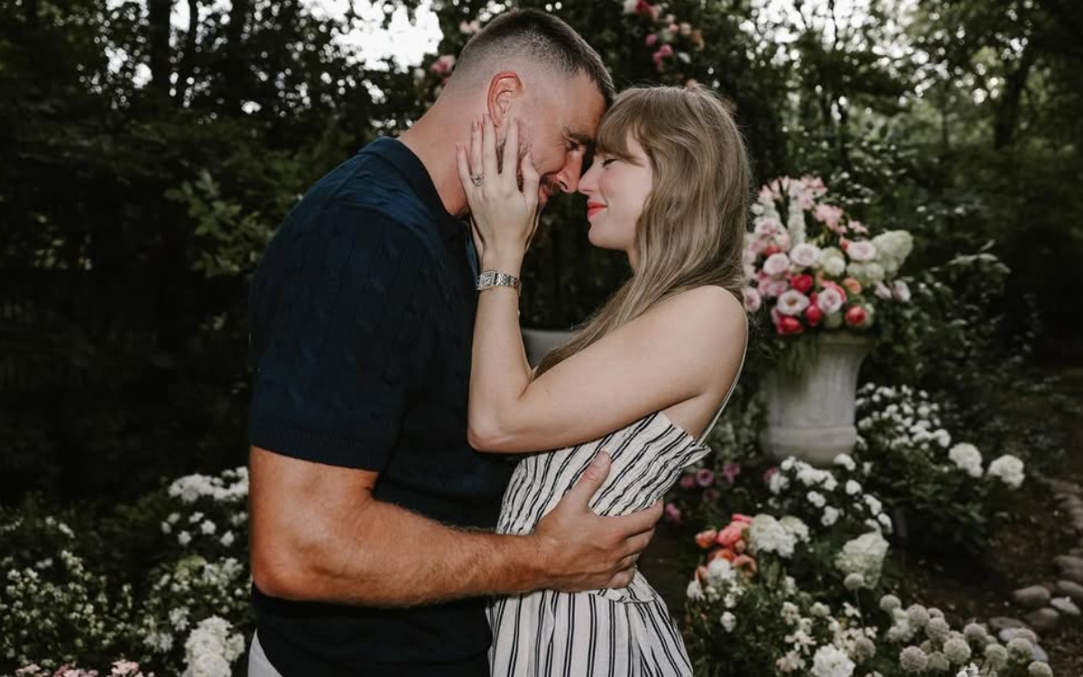 El vestido de compromiso de Taylor Swift con Travis Kelce se agotó en menos de un día