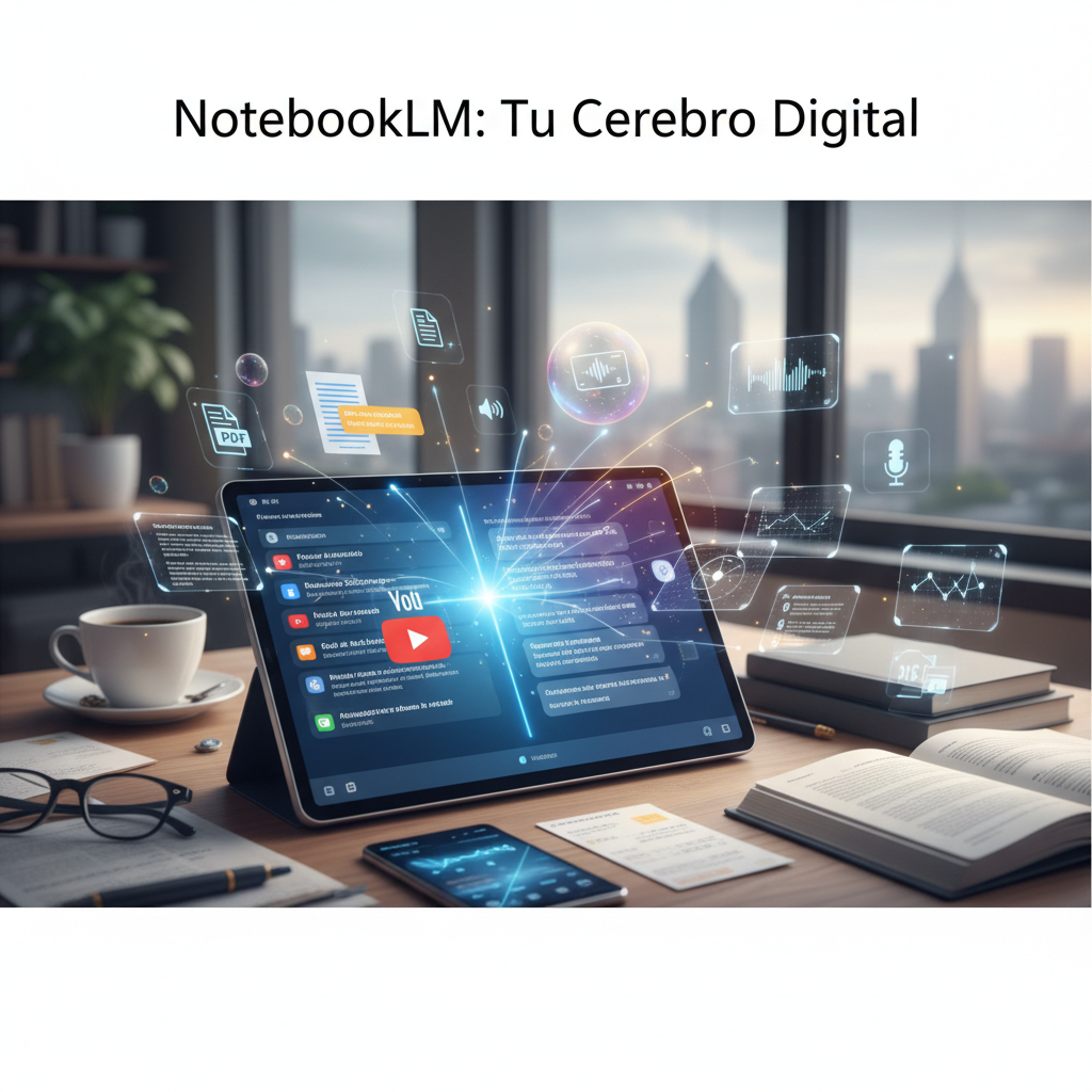 NotebookLM: El Asistente de IA de Google que Domina Bases de Datos Dispersas