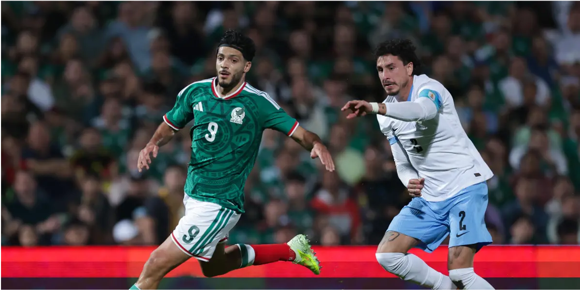 México no puede con Uruguay y suma su quinto partido seguido sin ganar