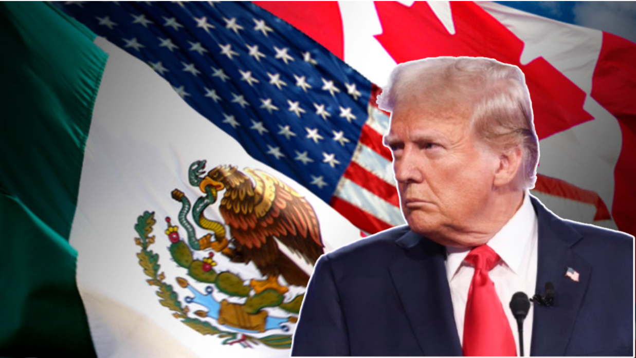 Trump amenaza con dejar morir el T-MEC y plantea un nuevo pacto con México y Canadá